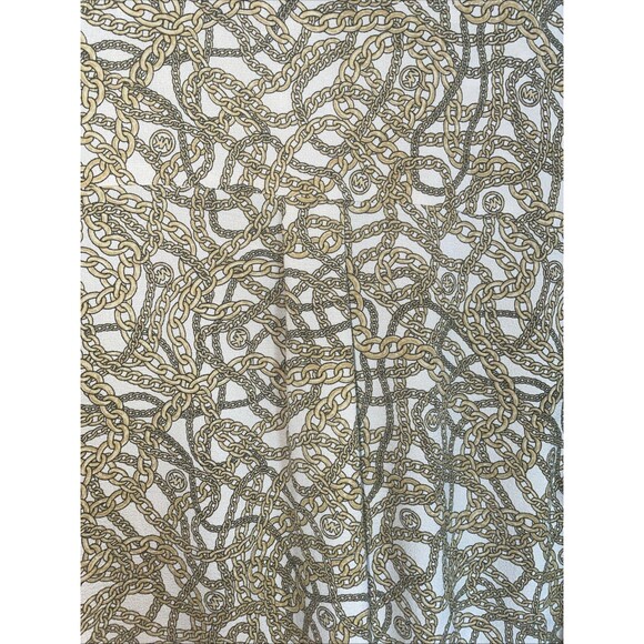 Michael Kors Womens Top XL Gold Chain Work Career Professional Office Casual - Picture 11 of 11